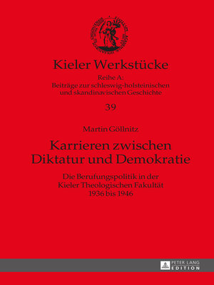 cover image of Karrieren zwischen Diktatur und Demokratie